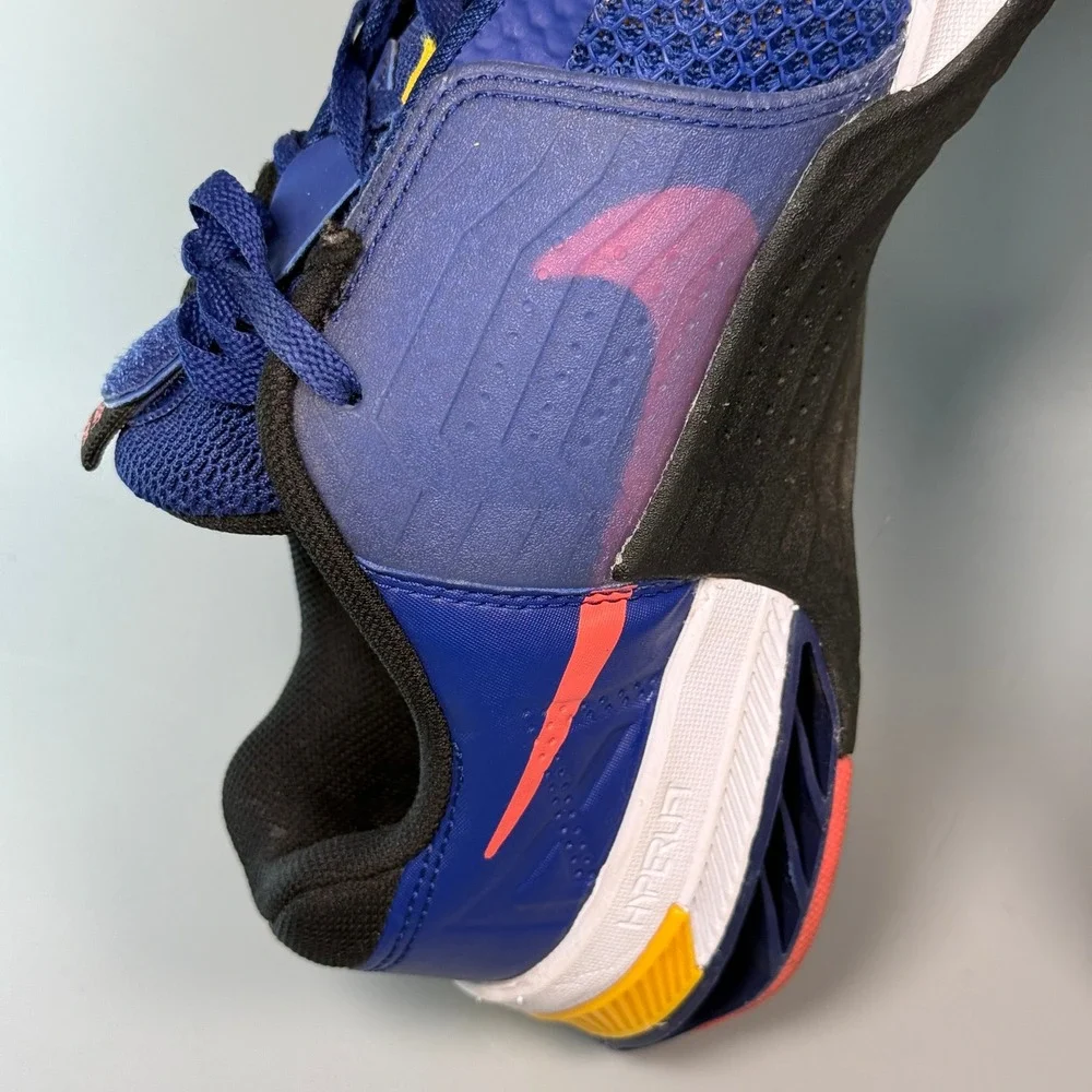 Nike Metcon 7 Mens 9.5 9 1/2 Crossfit Training Shoe Blue Orange Sneaker Low Lace